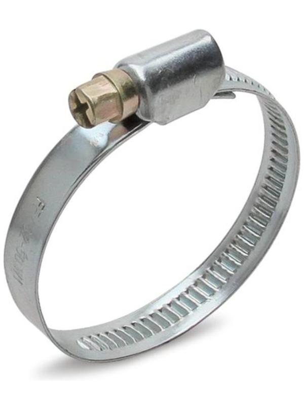 Хомут червячный Fortisflex,PL-9 25-40/W2 из нержавеющей стали
