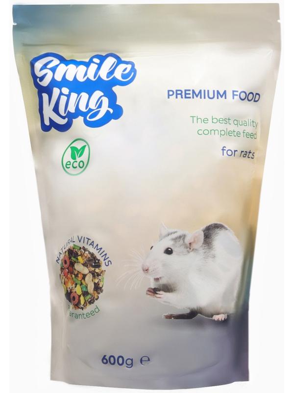 Корм Smile King премиум для крысы, 600 г
