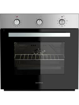 Духовой шкаф Darina 1U 1707 S, электрический, 50 л, класс А, чёрно-серебристый