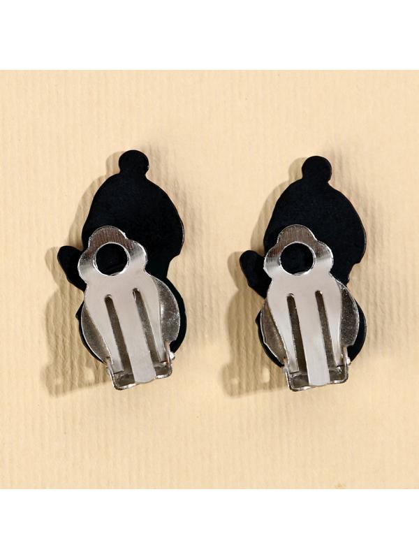 Набор серьги-клипсы и бусы 