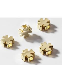 Бусина-разделитель родированная 