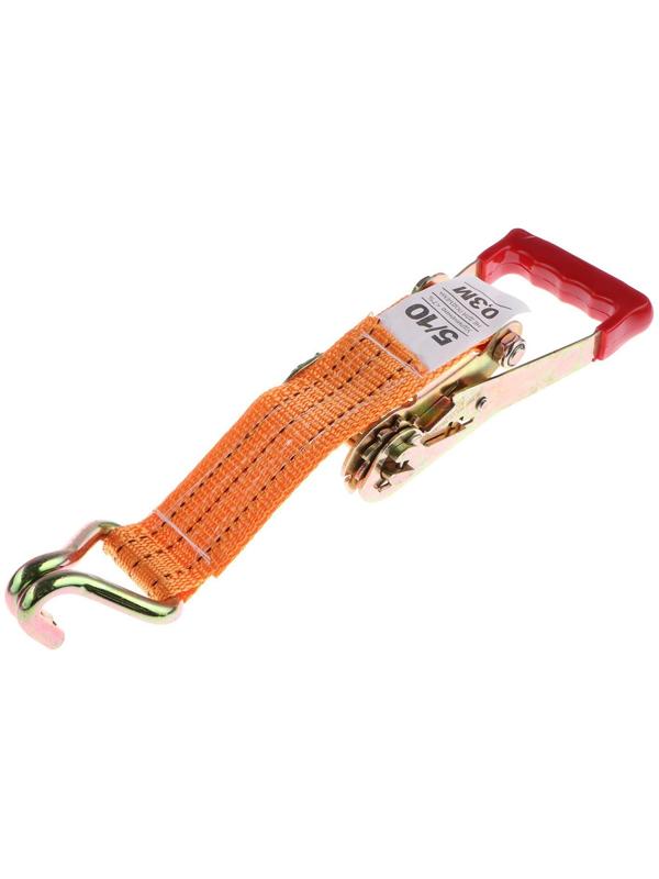 Стяжка груза TORSO с механизмом 230 мм, ширина ленты 50 мм, нагрузка 5/10 т, длина 6 м