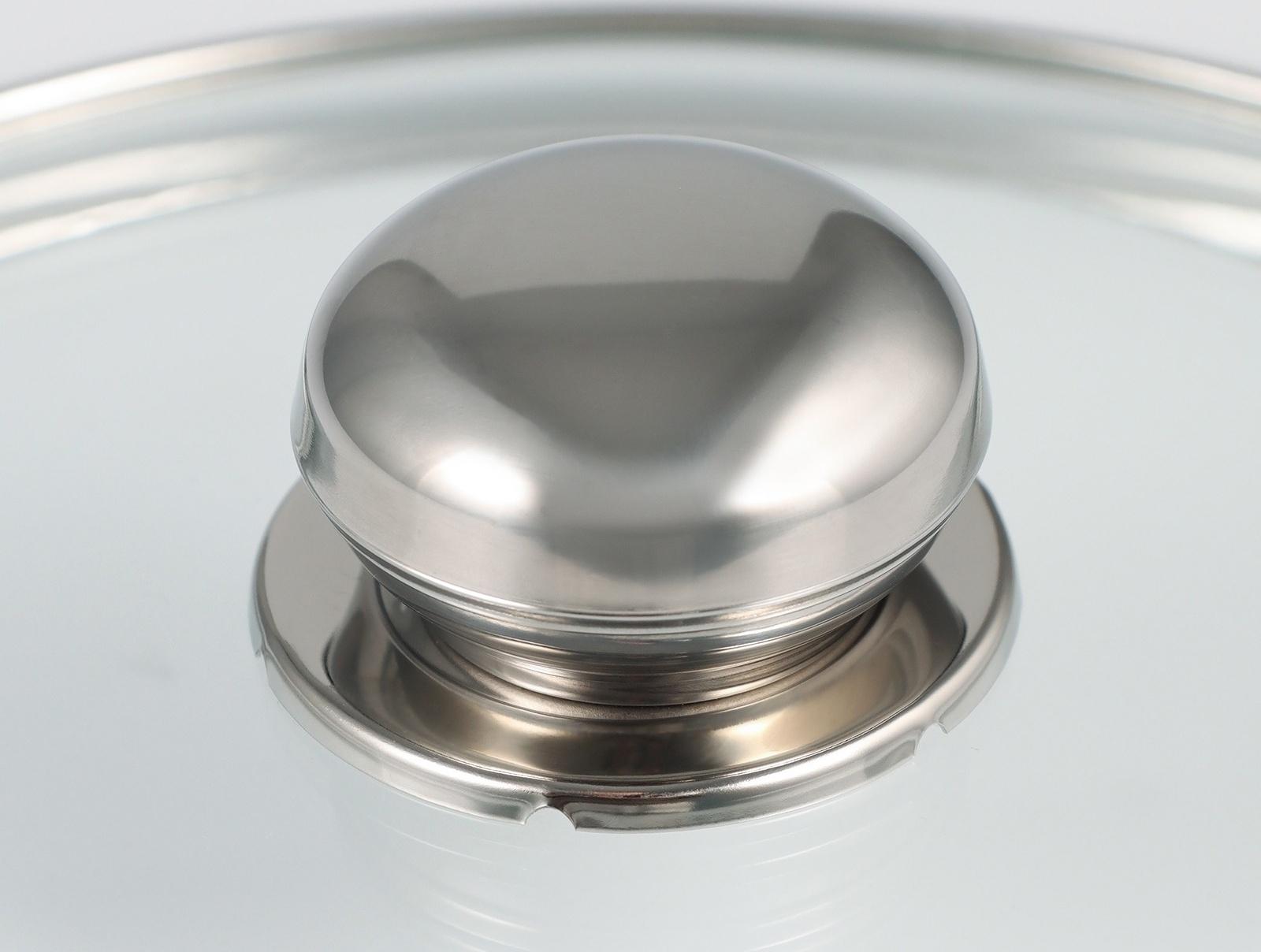 Кастрюля-сотейник из нержавеющей стали «Грейт», 3,5 л, ТРС, индукция