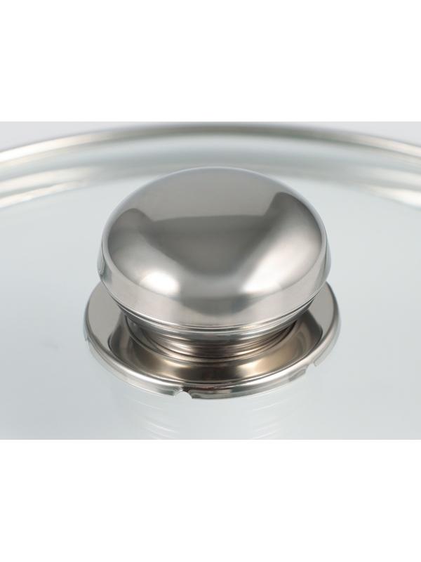 Кастрюля-сотейник из нержавеющей стали «Грейт», 3,5 л, ТРС, индукция