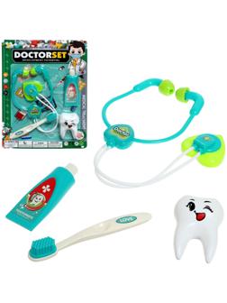 Набор доктора «Маленький стоматолог», 4 предмета