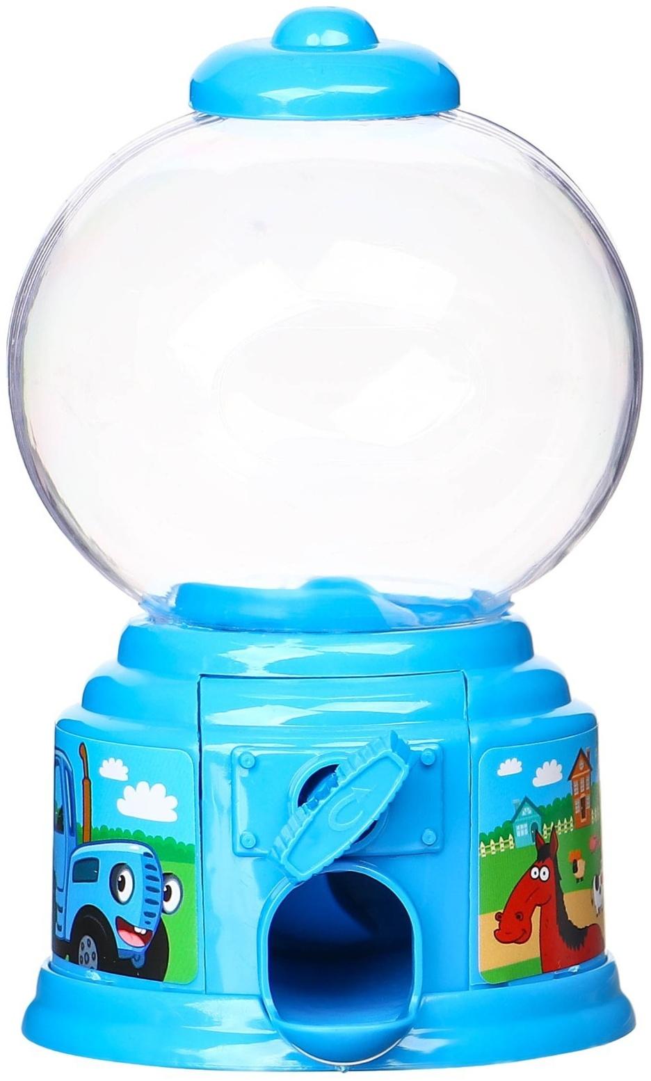 Копилка конфетница Синий трактор