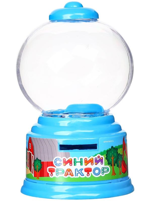 Копилка конфетница Синий трактор