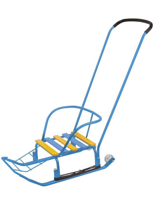 Санки «Тимка 3К», цвет голубой