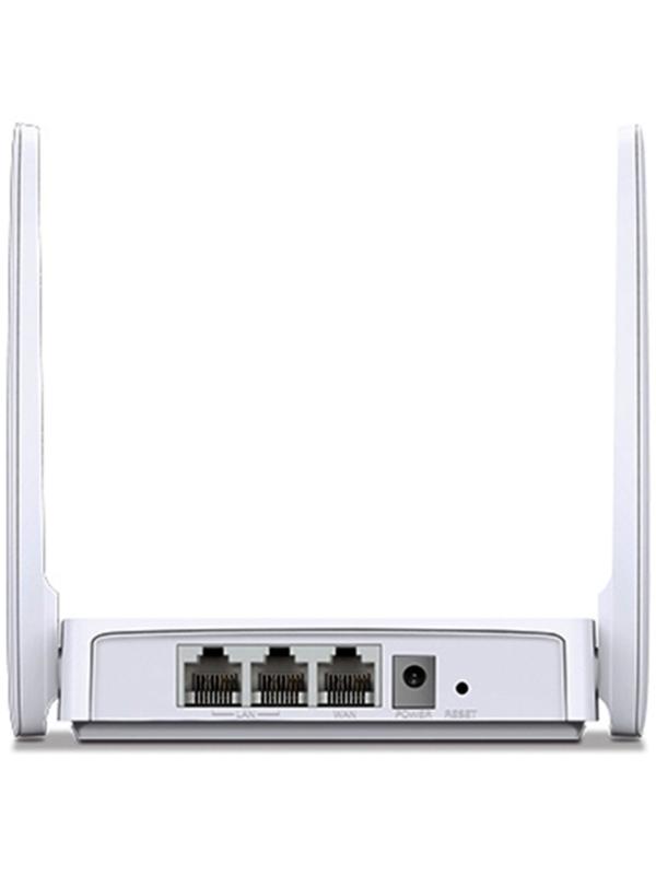 Wi-Fi роутер Mercusys MW301R, 100 Мбит/с, 2 порта 100 Мбит/с, белый