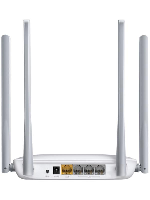 Wi-Fi роутер Mercusys MW325R, 300 Мбит/с, 3 порта 100 Мбит/с, белый