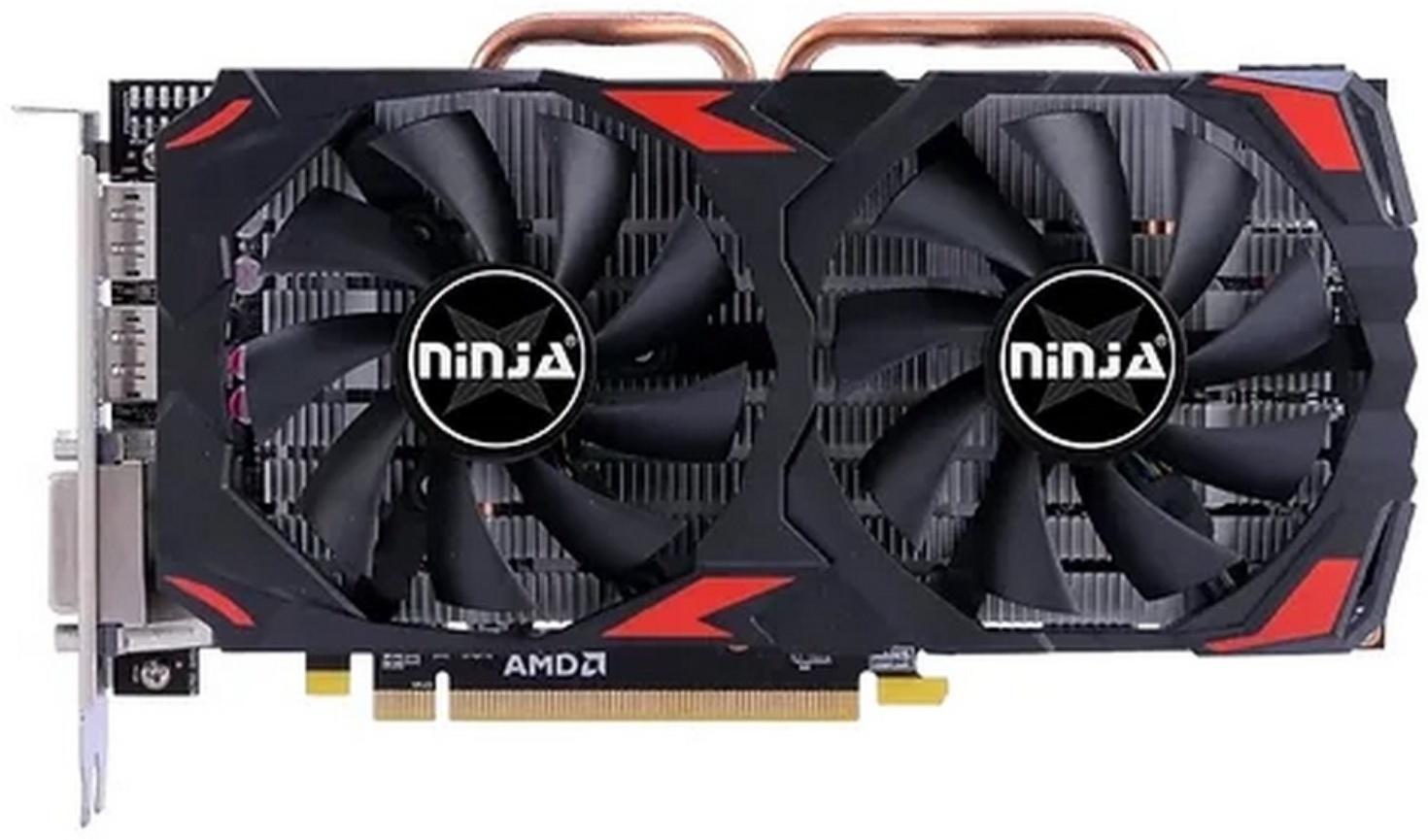 Видеокарта Ninja RX580, 8Гб, 256bit, GDDR5, DVI, HDMI, DP, HDCP