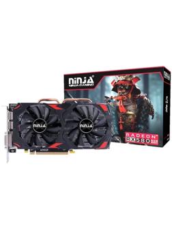 Видеокарта Ninja RX580, 8Гб, 256bit, GDDR5, DVI, HDMI, DP, HDCP