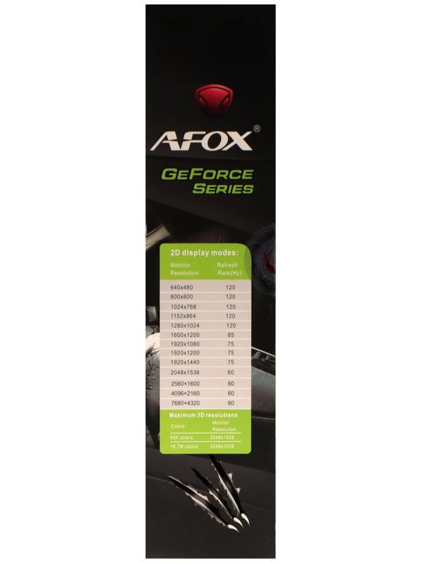 Видеокарта Afox RTX2060, 6Гб, 192bit, GDDR6, DVI, HDMI, DP, HDCP
