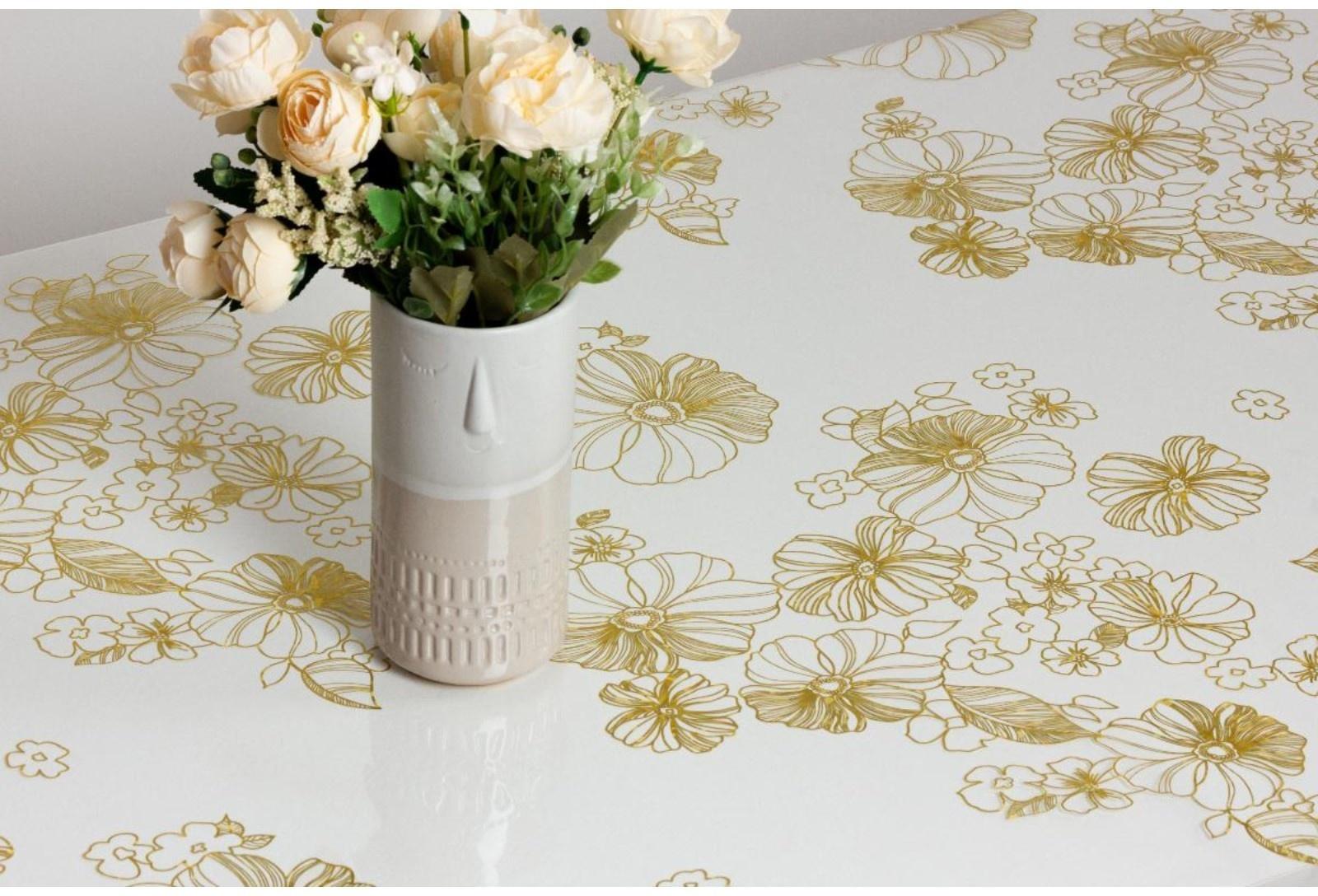 Скатерть «Гибкое стекло» 0,8 мм, 80х120 см, рисунок Сон императора