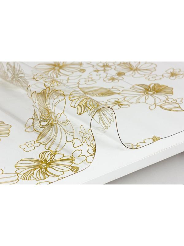 Скатерть «Гибкое стекло» 0,8 мм, 80х120 см, рисунок Сон императора