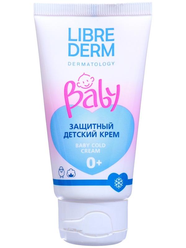 Защитный детский крем LIBREDERM Baby с ланолином и экстрактом хлопка, 50 мл