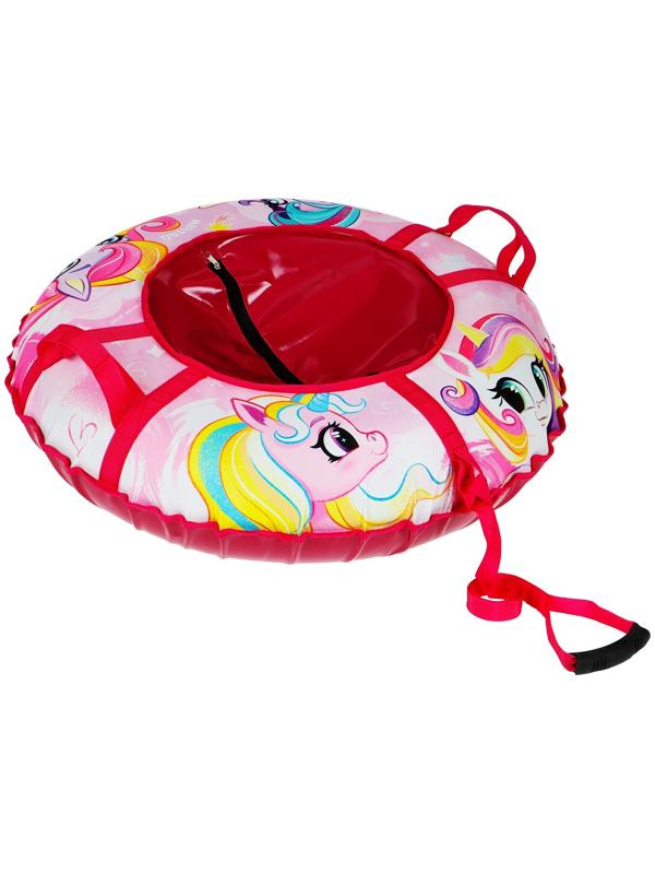 Тюбинг-ватрушка Winter Star «Пони», диаметр чехла 83 см