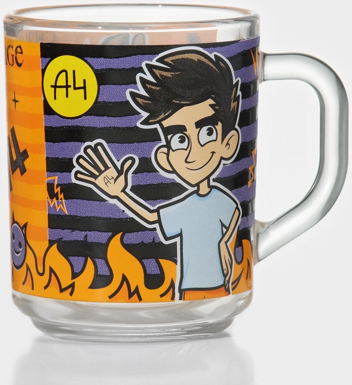 Кружка детская стеклянная «Влад А4. Челлендж», 230 мл