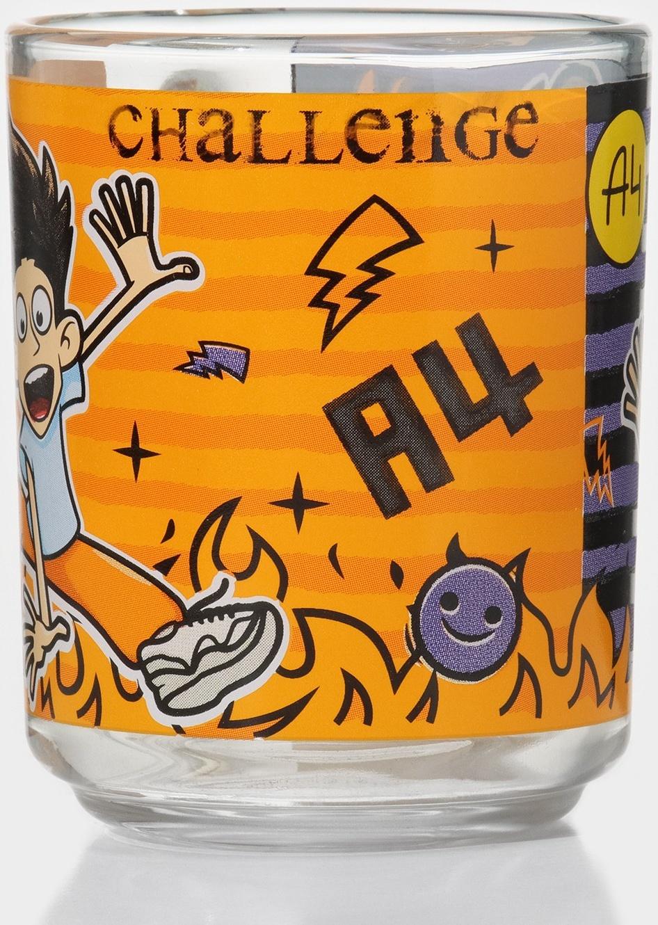 Кружка детская стеклянная «Влад А4. Челлендж», 230 мл