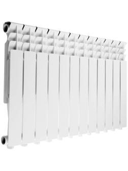 Радиатор алюминиевый TAEN ALR, 500 х 75 мм, 12 секций, 1620 Вт