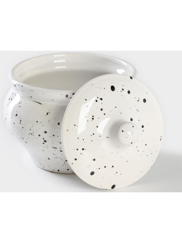 Горшочек фарфоровый для запекания Veletta, 500 мл, d=11 см, h=11 см