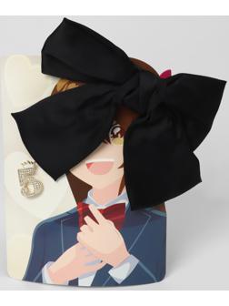 Набор 2 предмета: заколка, брошь, школьница, цвет чёрно-белый в золоте