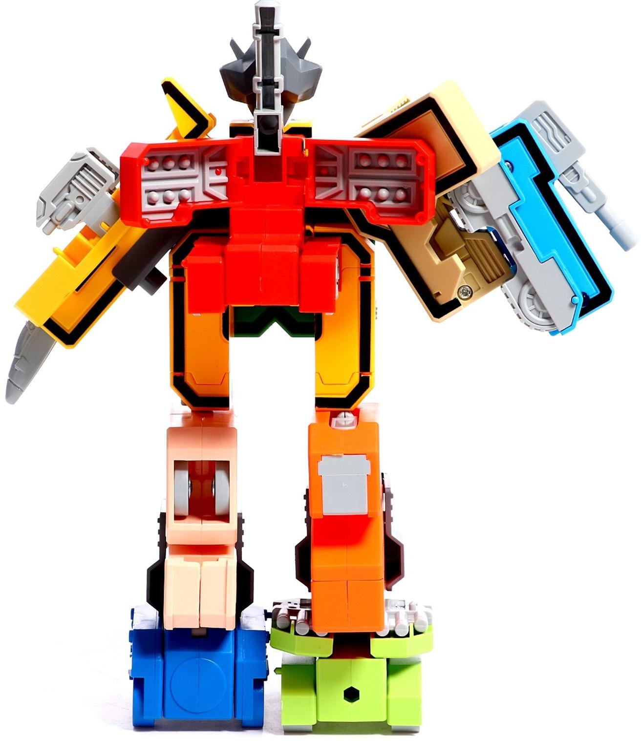 Набор роботов «Робо Цифры», трансформируется, собираются в 1 робота