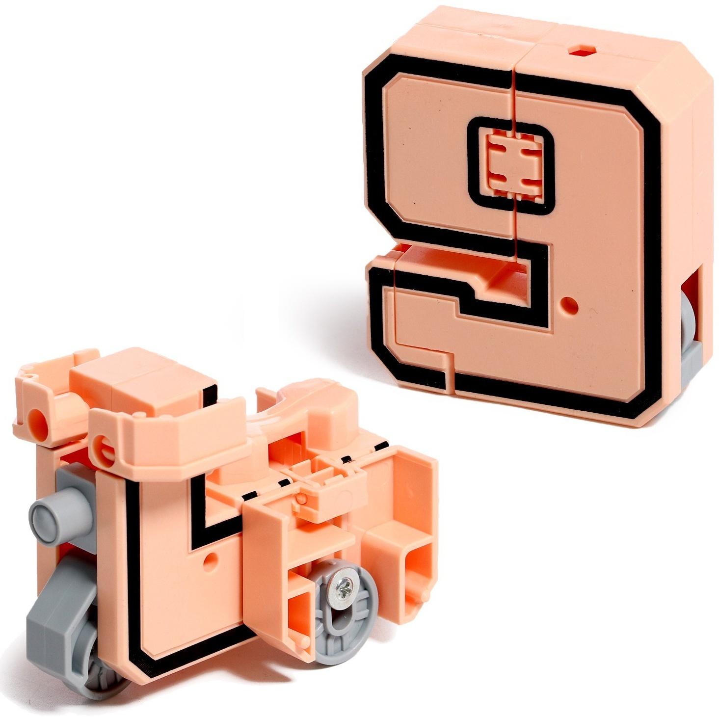 Набор роботов «Робо Цифры», трансформируется, собираются в 1 робота