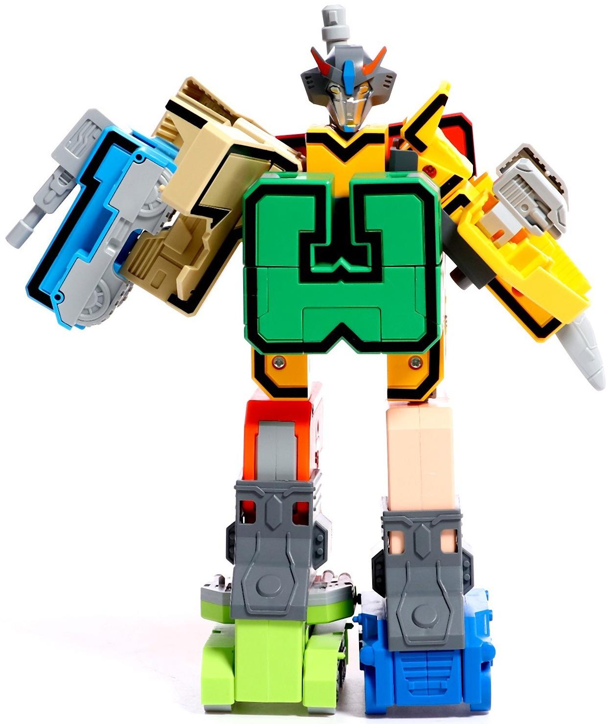 Набор роботов «Робо Цифры», трансформируется, собираются в 1 робота