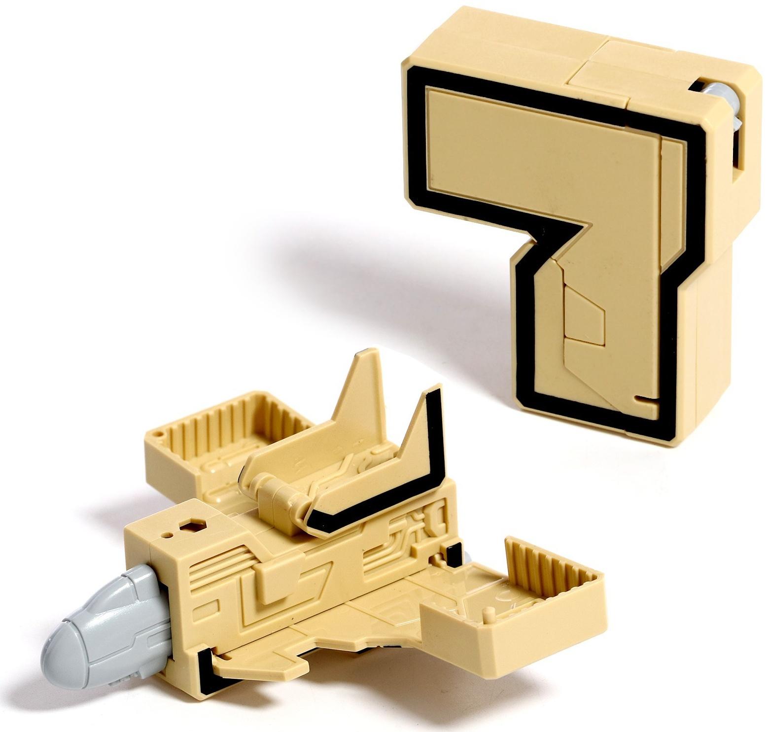 Набор роботов «Робо Цифры», трансформируется, собираются в 1 робота