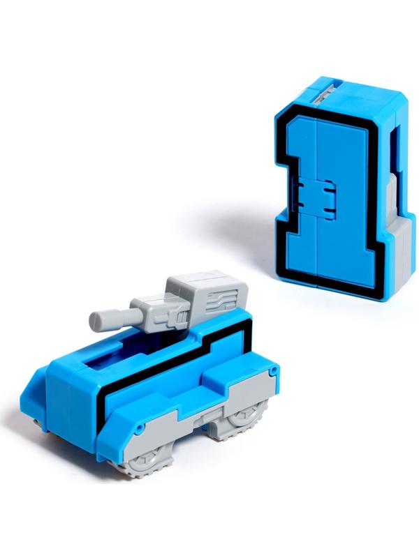 Набор роботов «Робо Цифры», трансформируется, собираются в 1 робота