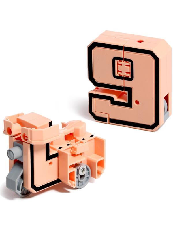 Набор роботов «Робо Цифры», трансформируется, собираются в 1 робота