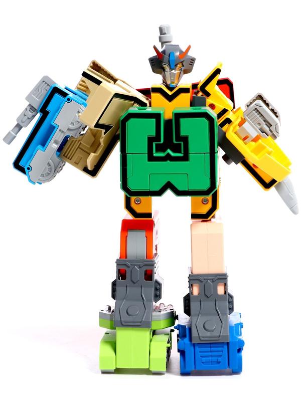 Набор роботов «Робо Цифры», трансформируется, собираются в 1 робота
