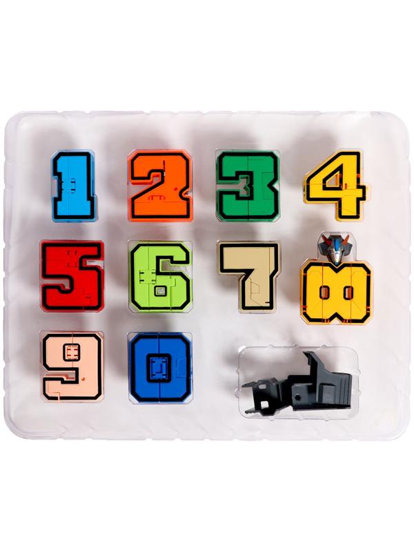 Набор роботов «Робо Цифры», трансформируется, собираются в 1 робота