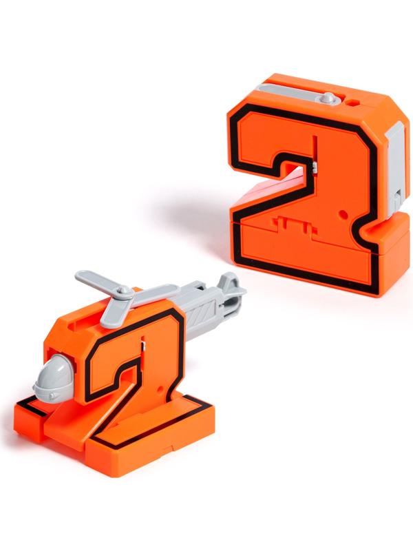 Набор роботов «Робо Цифры», трансформируется, собираются в 1 робота