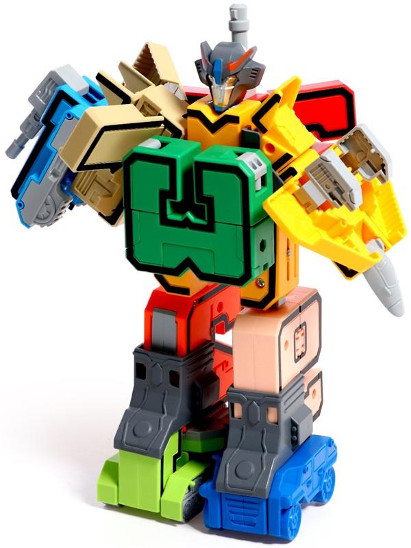 Набор роботов «Робо Цифры», трансформируется, собираются в 1 робота