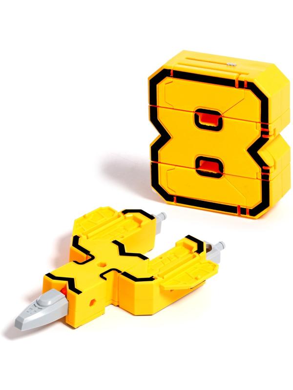 Набор роботов «Робо Цифры», трансформируется, собираются в 1 робота