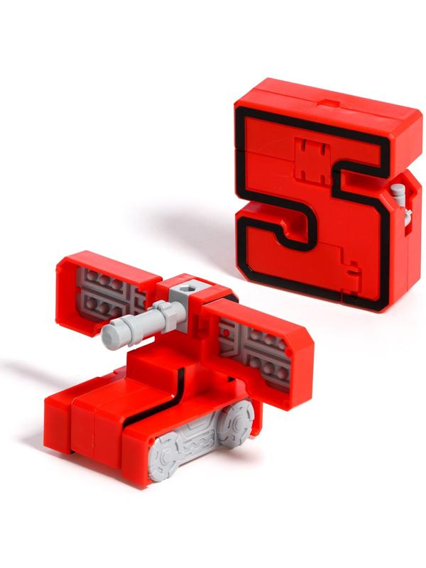 Набор роботов «Робо Цифры», трансформируется, собираются в 1 робота