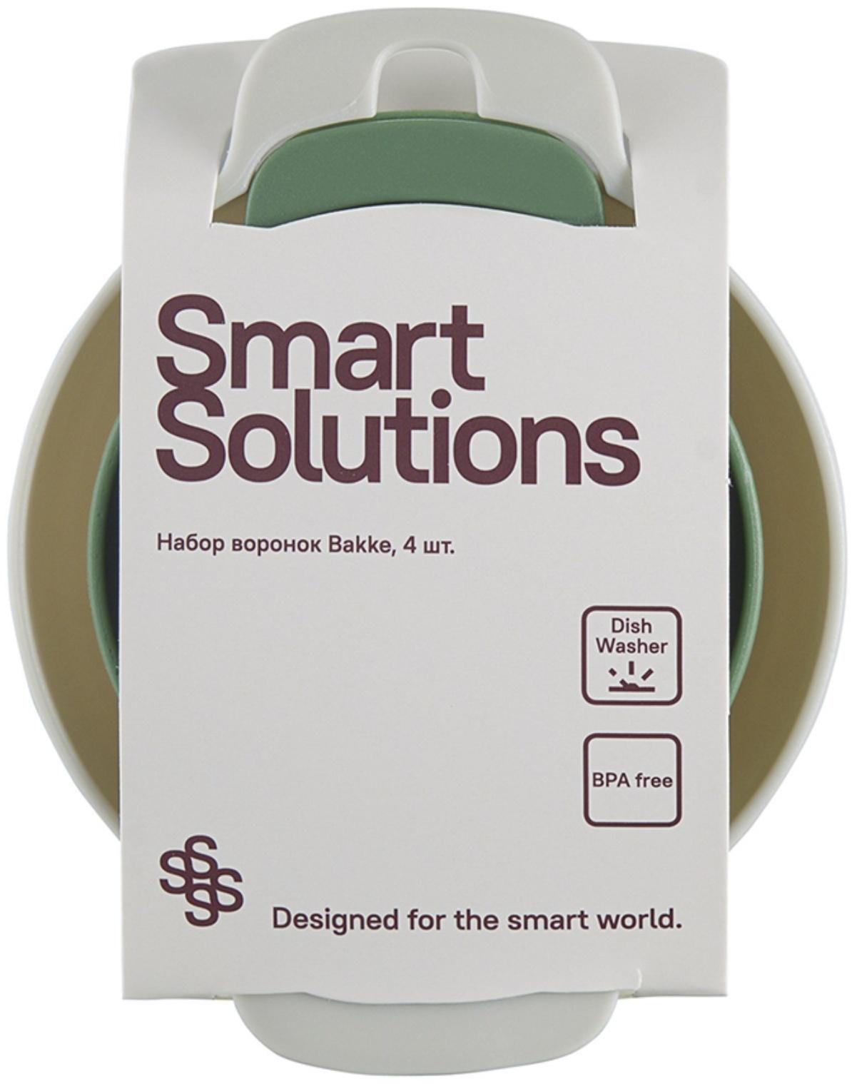 Набор воронок и фильтра Smart Solutions Bakke, 3 шт