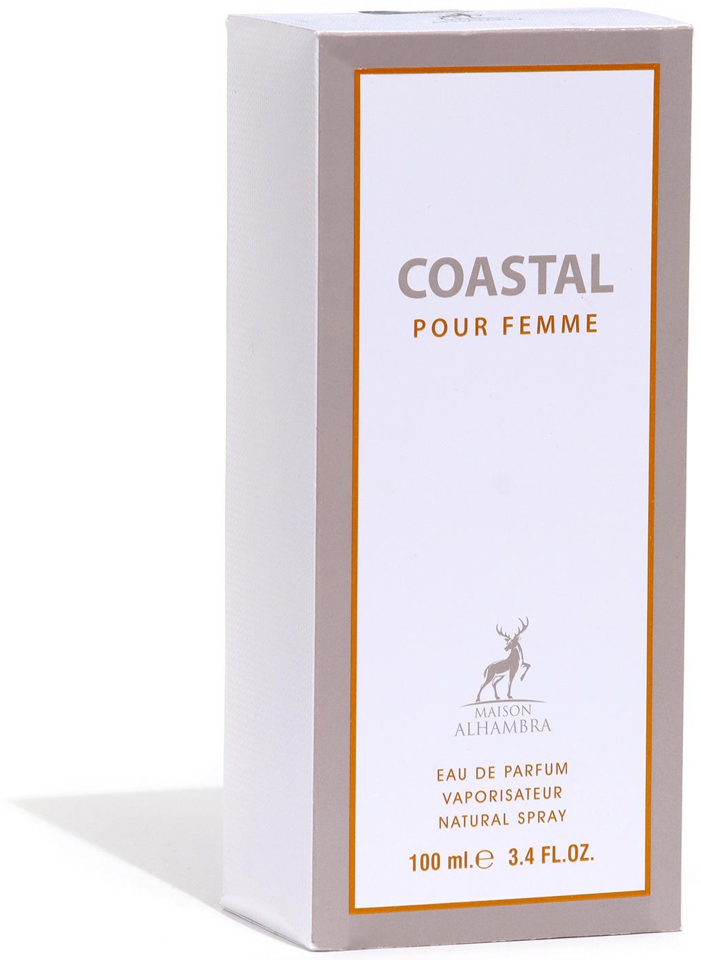 Парфюмерная вода женская Coastal (по мотивам Lacoste), 100 мл