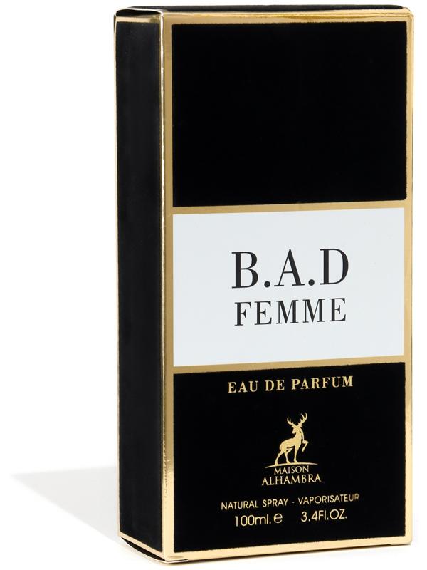 Парфюмерная вода женская B.A.D (по мотивам Carolina Herrero), 100 мл