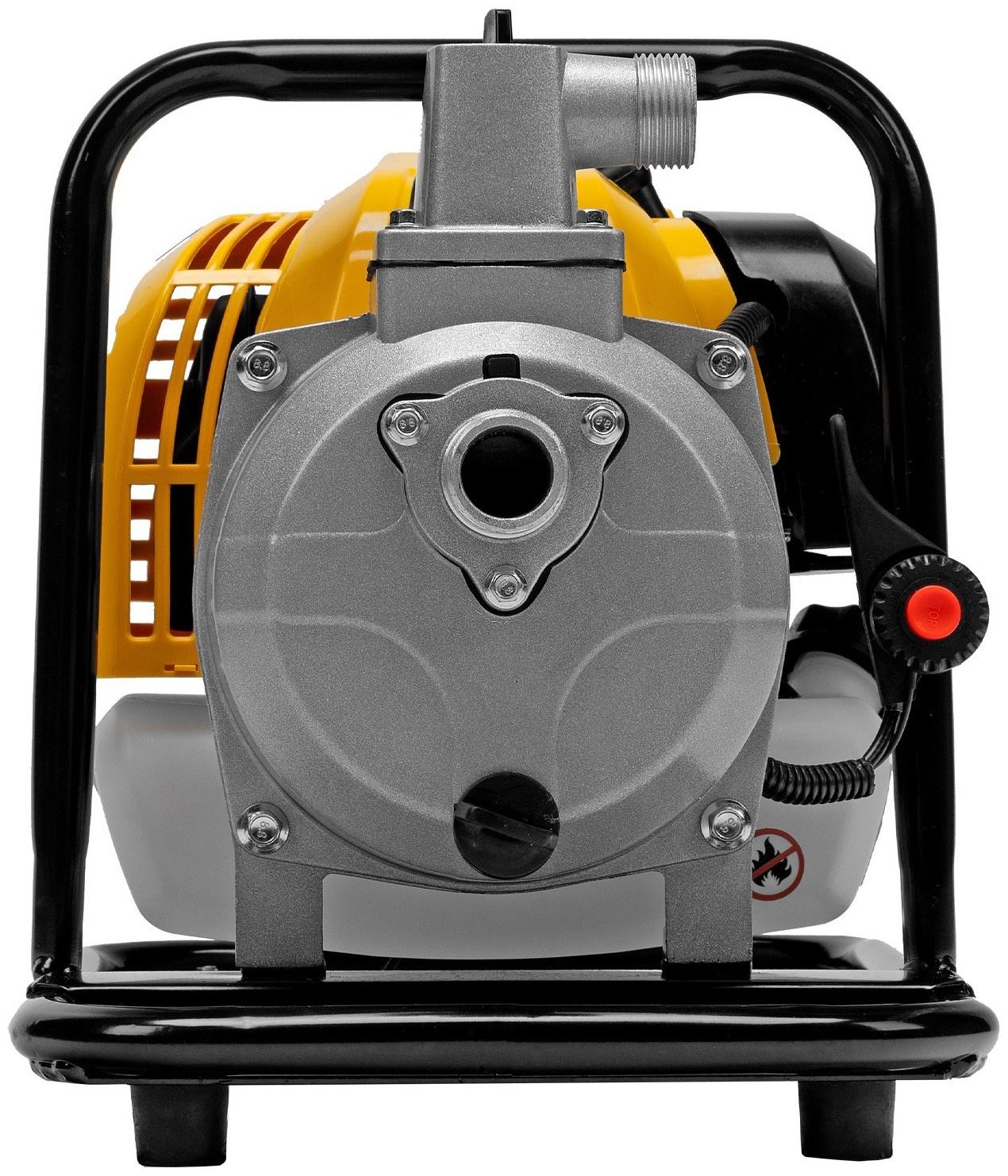 Мотопомпа бензиновая для воды DENZEL PX-25 99205, 52 см3, 170 л/мин, глуб 8 м, напор 30 м