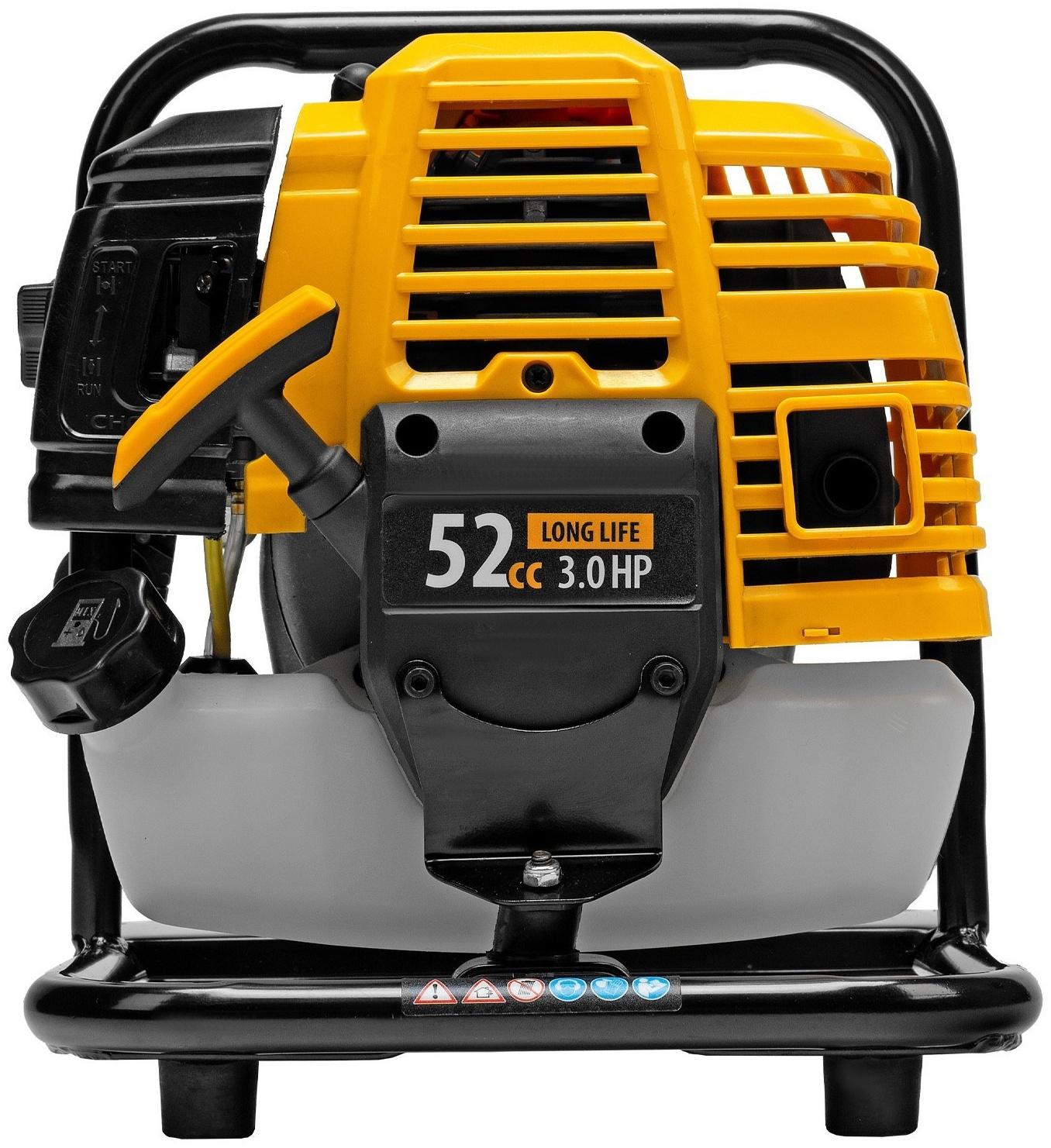 Мотопомпа бензиновая для воды DENZEL PX-25 99205, 52 см3, 170 л/мин, глуб 8 м, напор 30 м