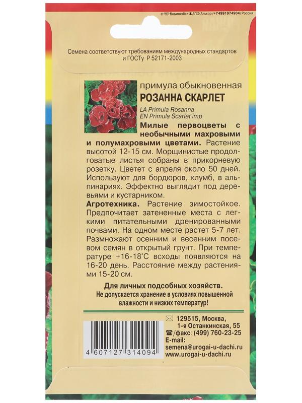 Семена цветов Примула 