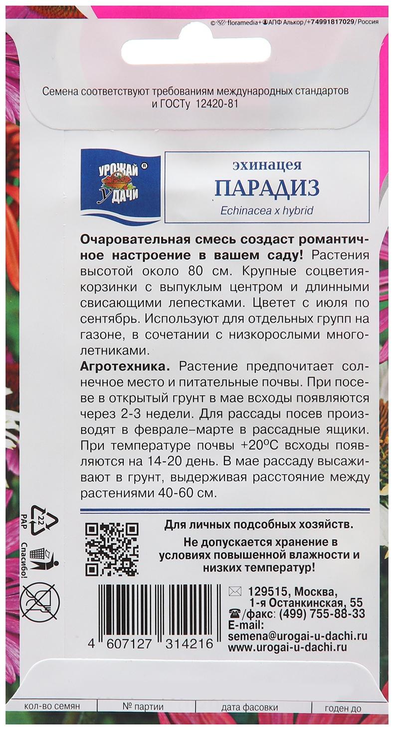 Семена цветов Эхинацея 