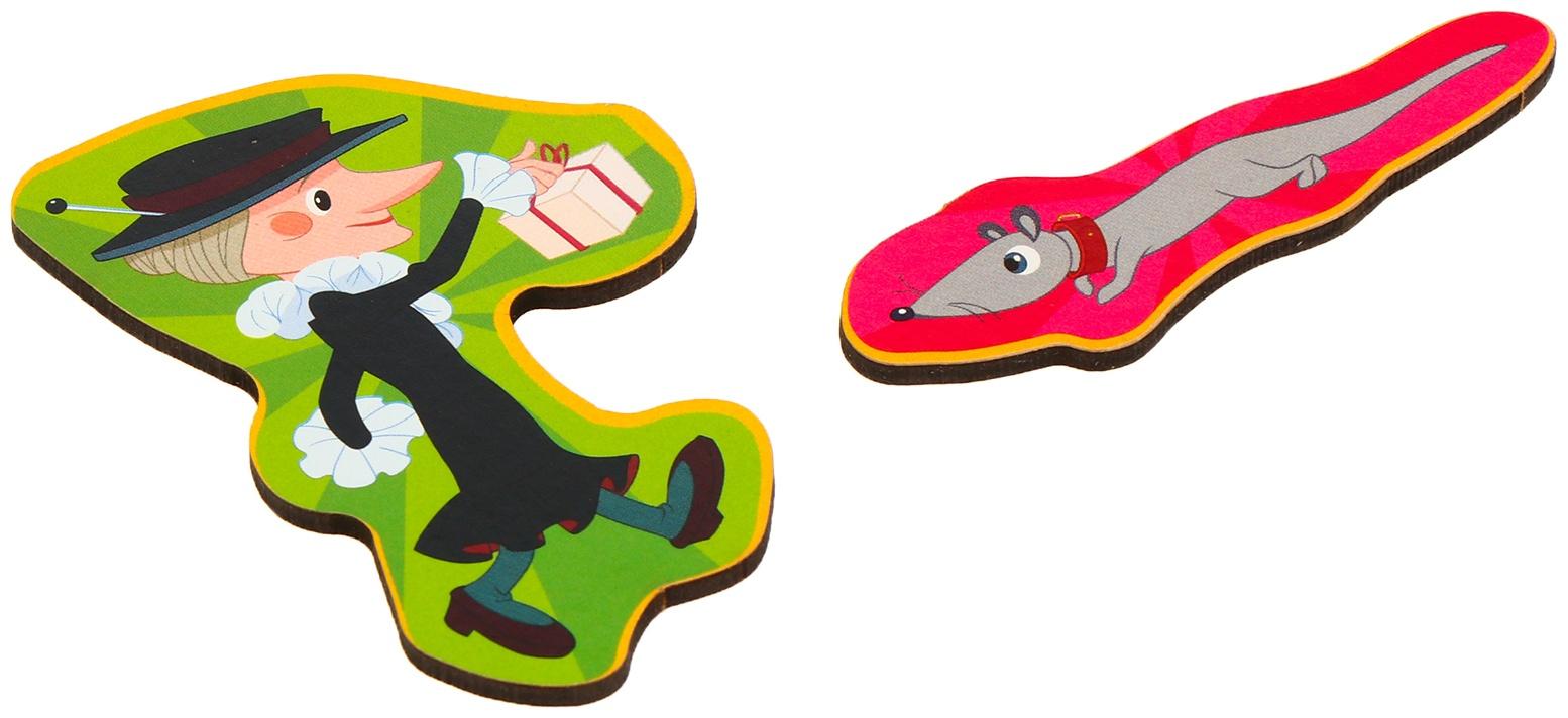 Игрушка деревянная вкладыш без ручек, «Союзмультфильм»