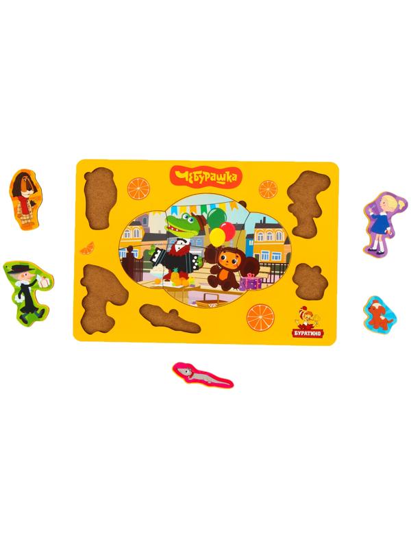 Игрушка деревянная вкладыш без ручек, «Союзмультфильм»