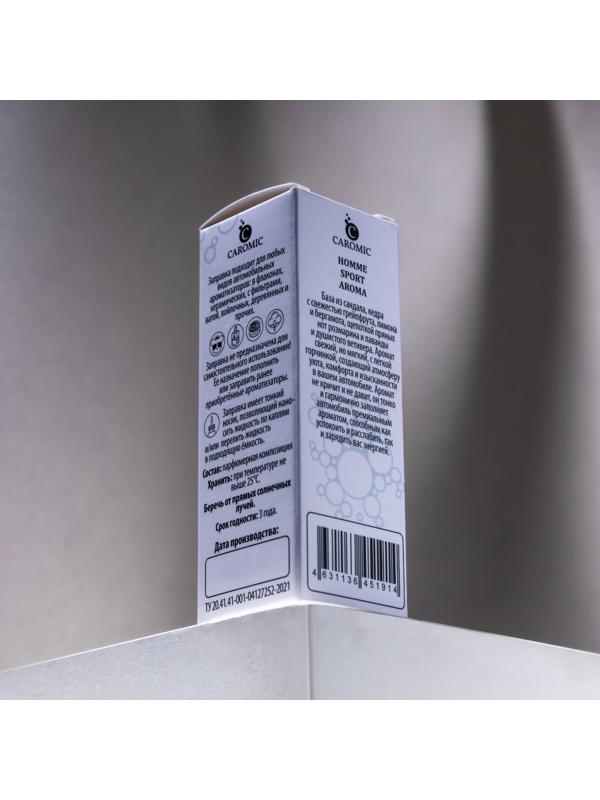 Заправка для ароматизаторов Caromic Homme sport, 10 мл