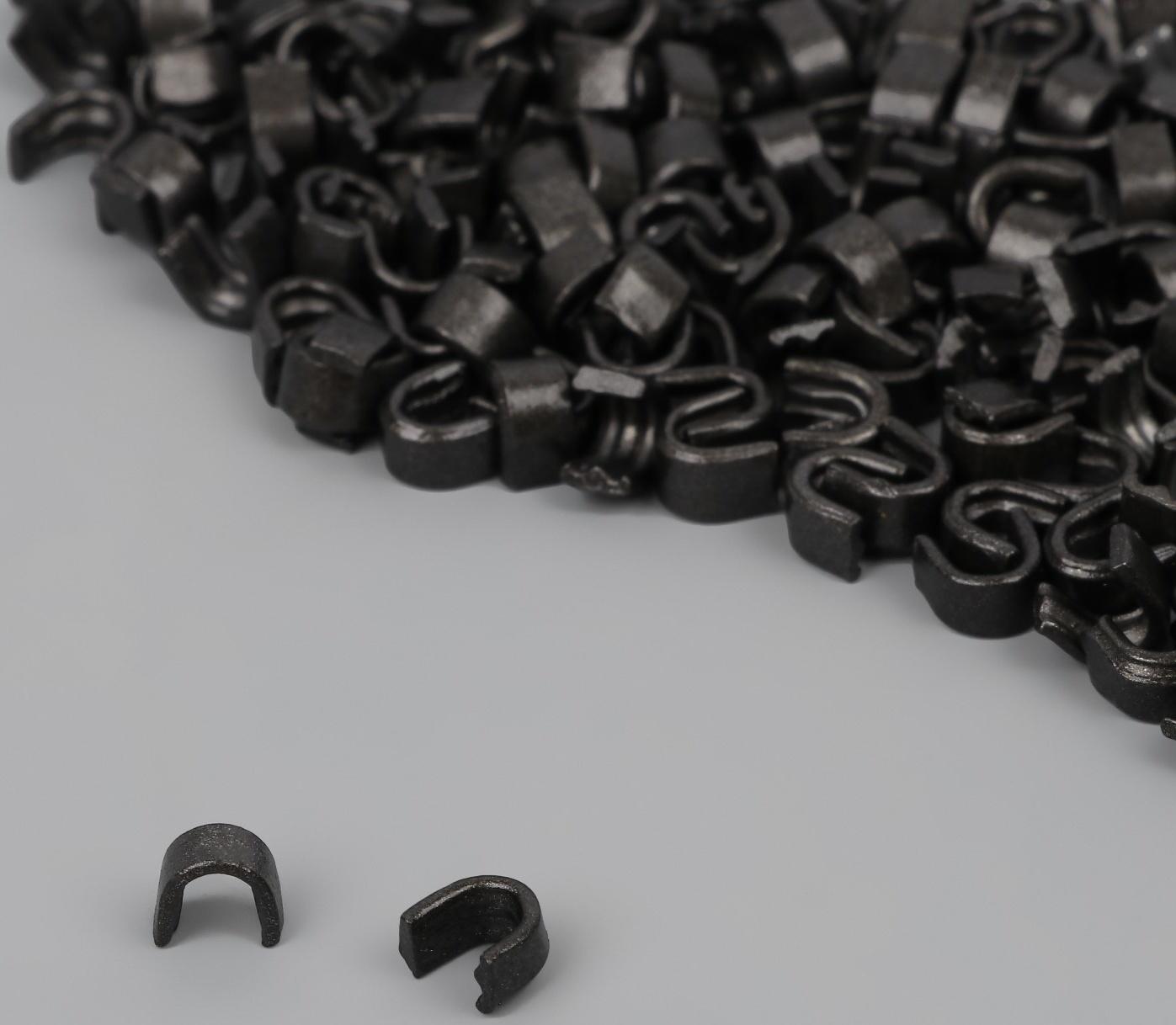 Верхний ограничитель для молнии, металлический, №8, 1000 ± 20 шт, цвет чёрный никель