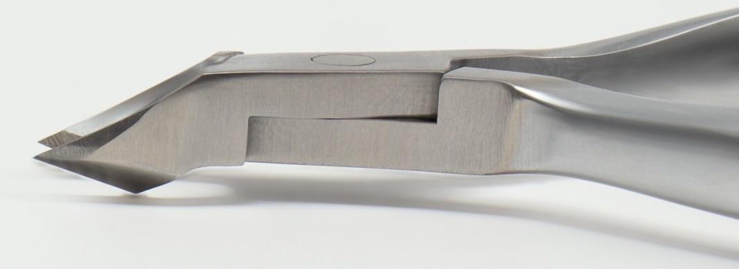 Кусачки маникюрные для кутикулы «Premium», двойная пружина, 11,4 см, длина лезвия - 6 мм, цвет серебристый